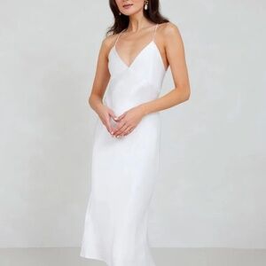 Park & Fifth - White Davenport Dress, Size S NWT